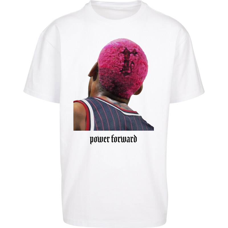Mister Tee Power Forward Oversize tričko bílé