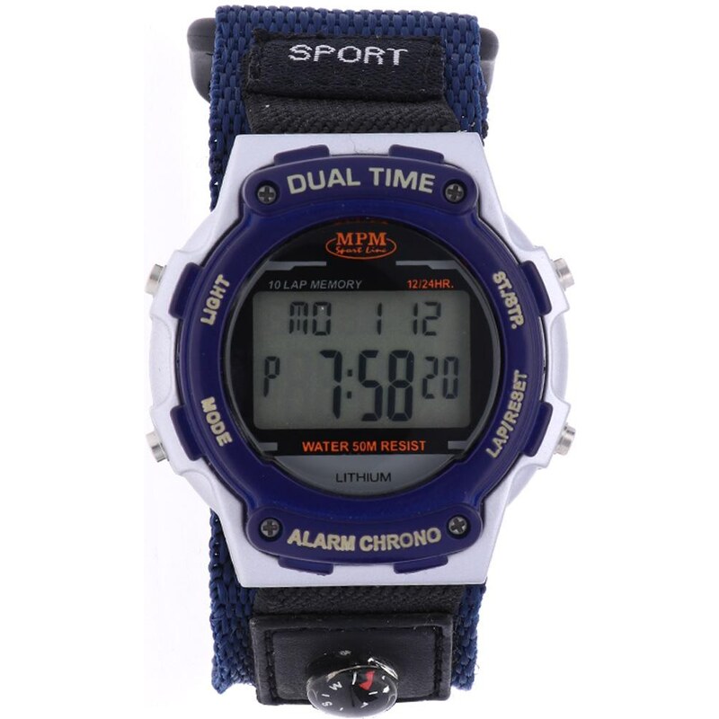 MPM Sportovní digitální hodinky MPM 134-D99479GUZ603001