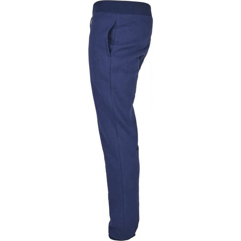 Pánské tepláky Urban Classics Organic Basic Sweatpants - tmavě modré