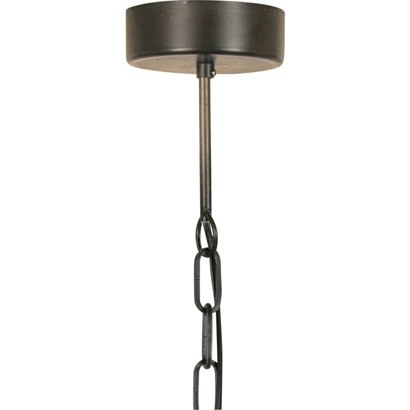 Hoorns Černé kovové závěsné světlo Dots 46 cm