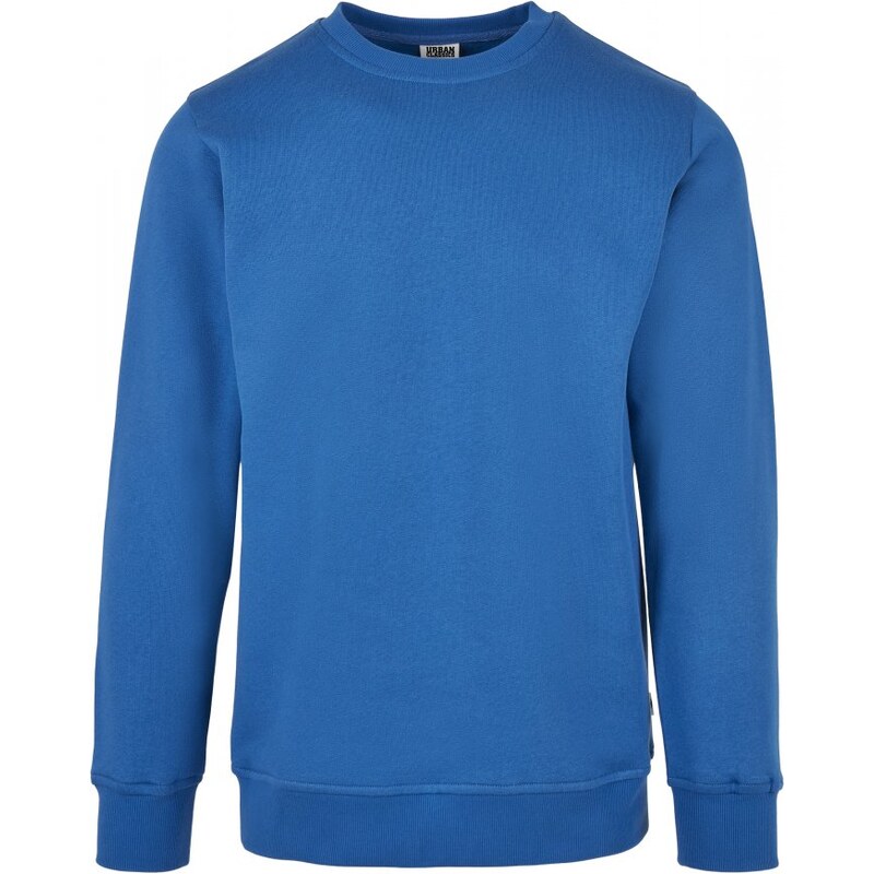 URBAN CLASSICS Organic Basic Crew - sporty blue