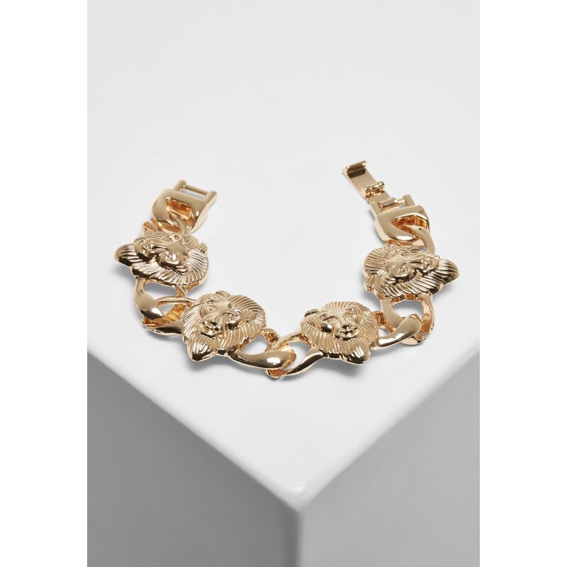 Náramek Urban Classics Lion Bracelet - gold