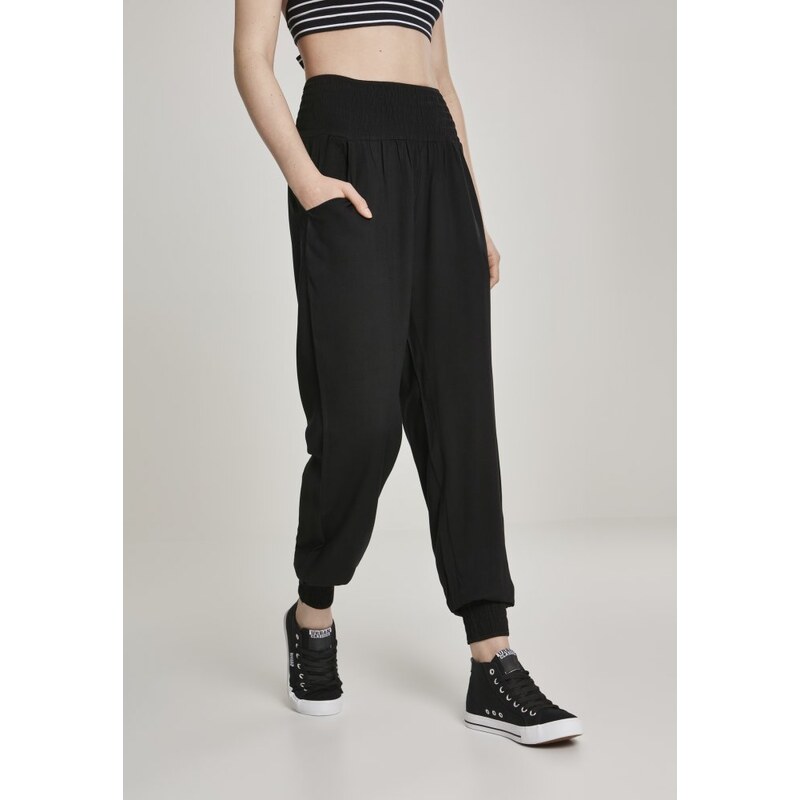 URBAN CLASSICS Ladies Sarong Pants - black
