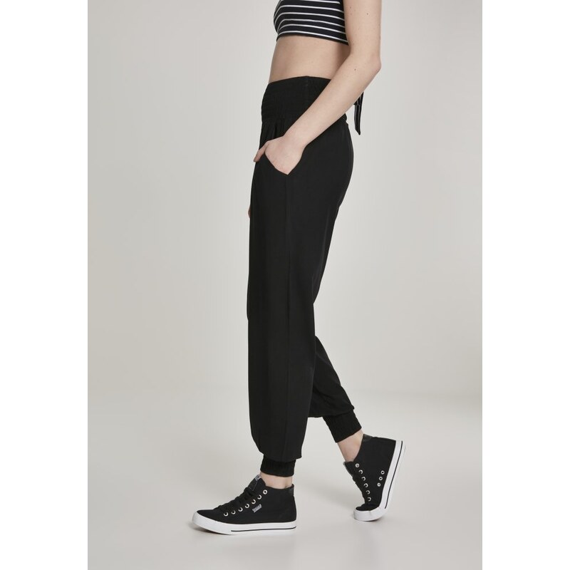 URBAN CLASSICS Ladies Sarong Pants - black