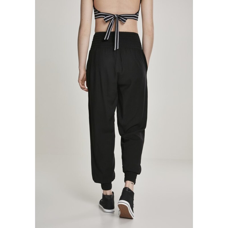 URBAN CLASSICS Ladies Sarong Pants - black