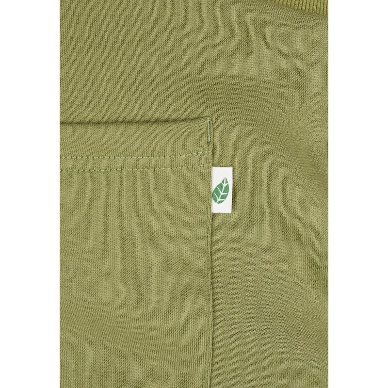 Pánské tepláky Urban Classics Organic Basic Sweatpants - zelené