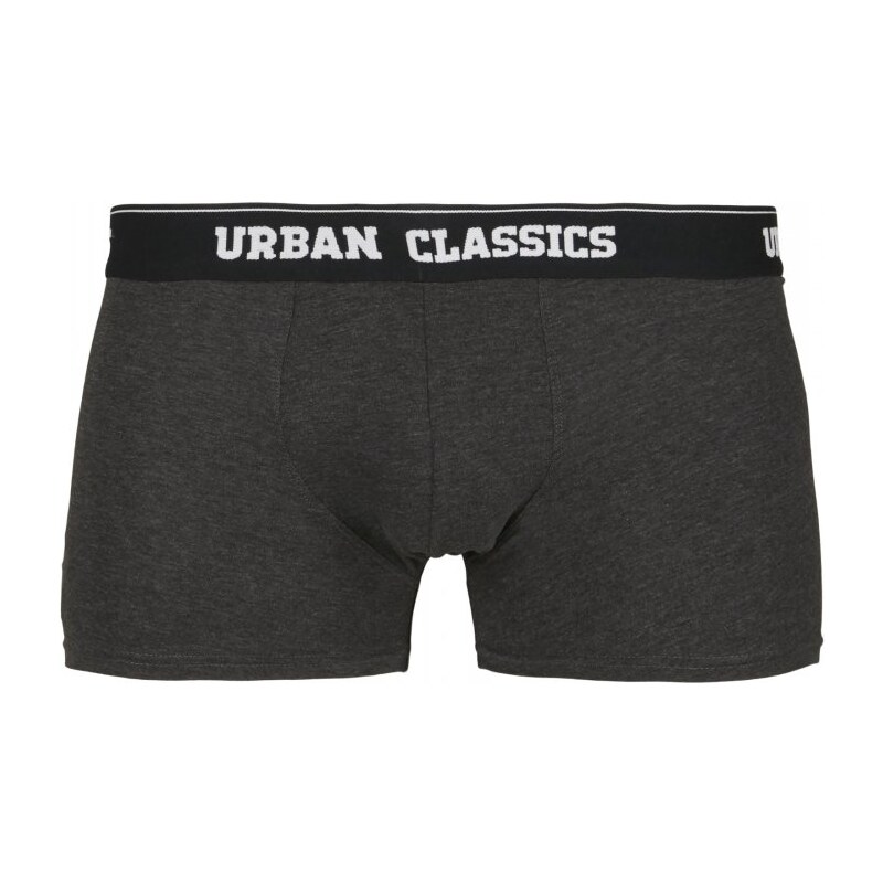 URBAN CLASSICS Boxer Shorts 3-Pack - bird aop+ boxer orange + cha