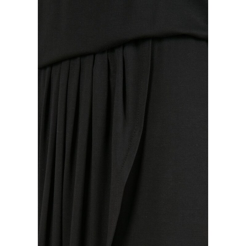 URBAN CLASSICS Ladies Viscose Short Bandeau Dress - black