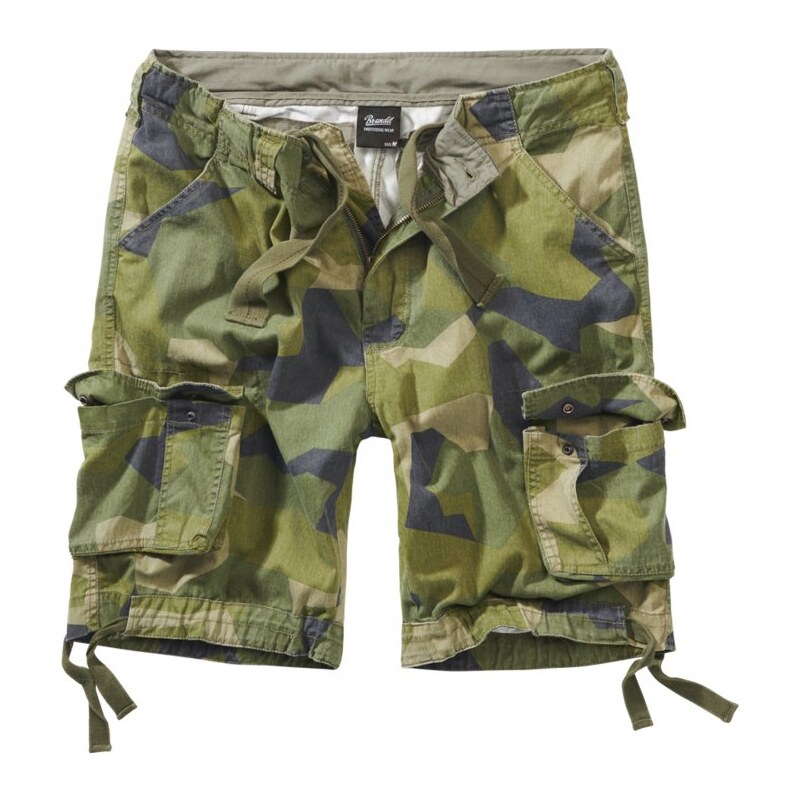 Kraťasy Brandit Urban Legend Cargo Shorts - swedish camo