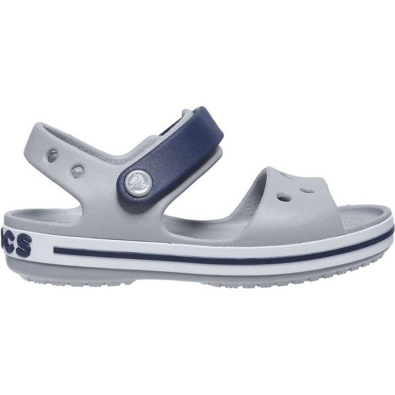 Sandály Crocs Crocband Sandal Kids - Light Grey/Navy