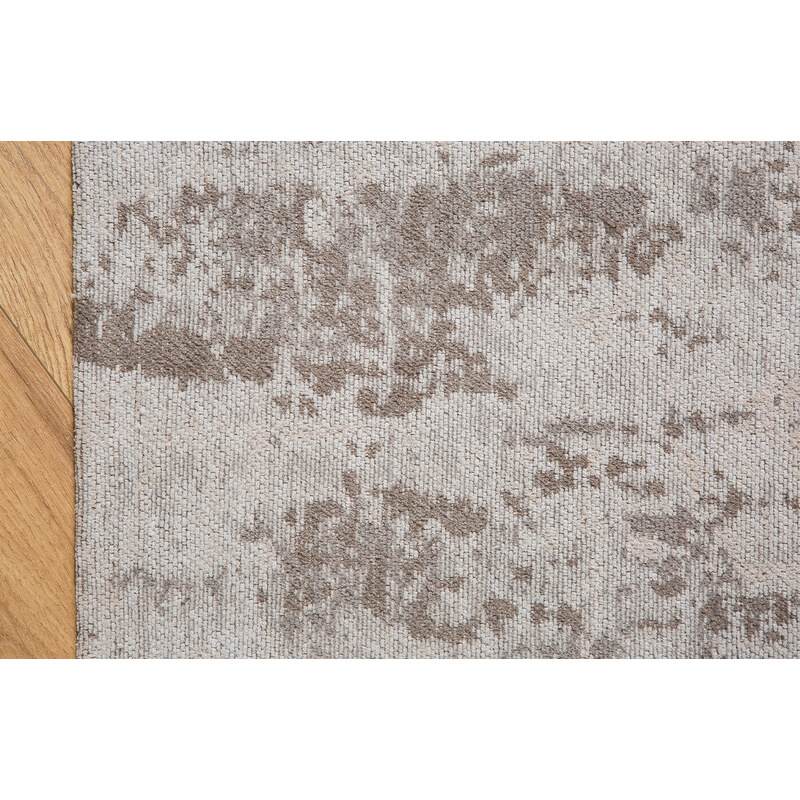 Moebel Living Šedo béžový bavlněný koberec Charlize 240 x 160 cm