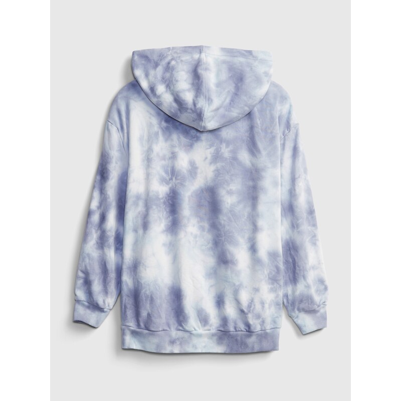 GAP Dětská mikina oversized tunic hoodie - Holky