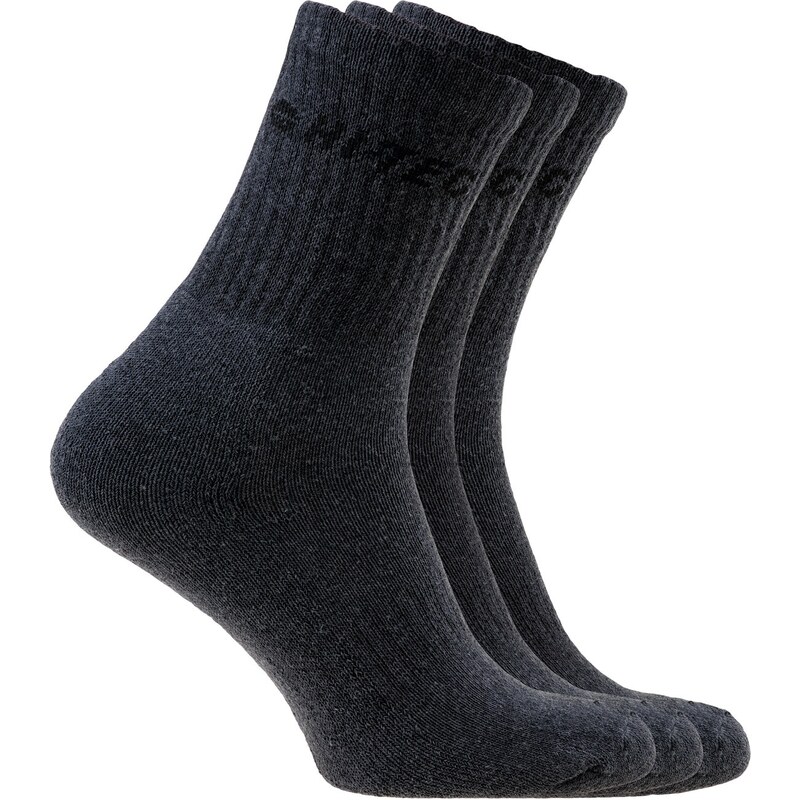 HI-TEC Chiro pack - sada tří párů vysokých ponožek (tmavě šedé)