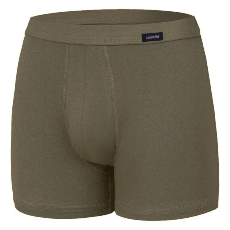 Pánské boxerky 092 Authentic plus khaki - CORNETTE