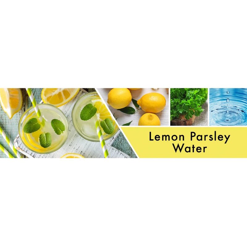 Goose Creek – vonná svíčka Lemon Parsley Water (Citronová limonáda), 411 g