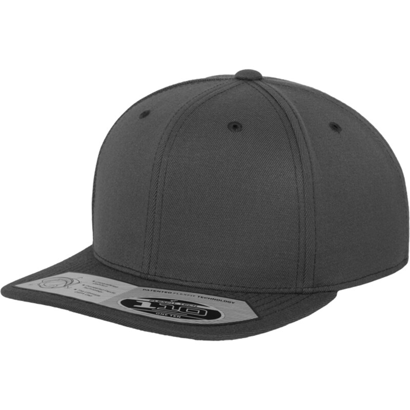 Flexfit Kšiltovka Fitted tmavě šedá
