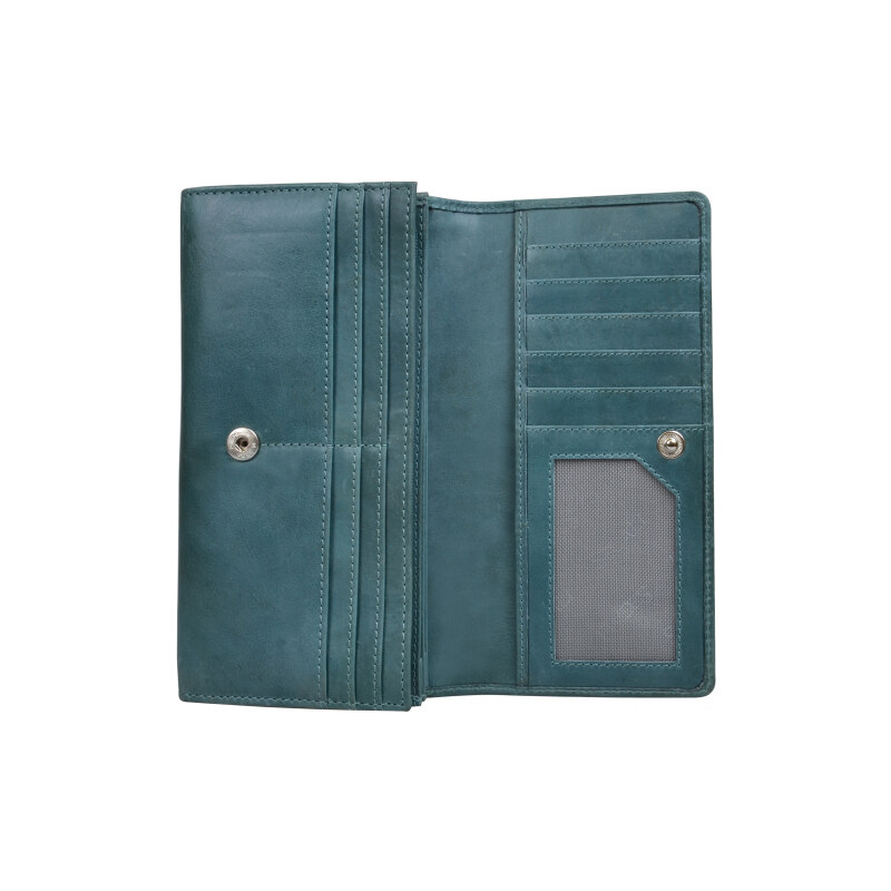 Dámská peněženka kožená SEGALI 7052 zelená