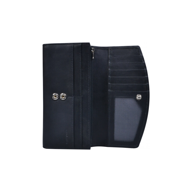 Dámská peněženka kožená SEGALI 7056 černá