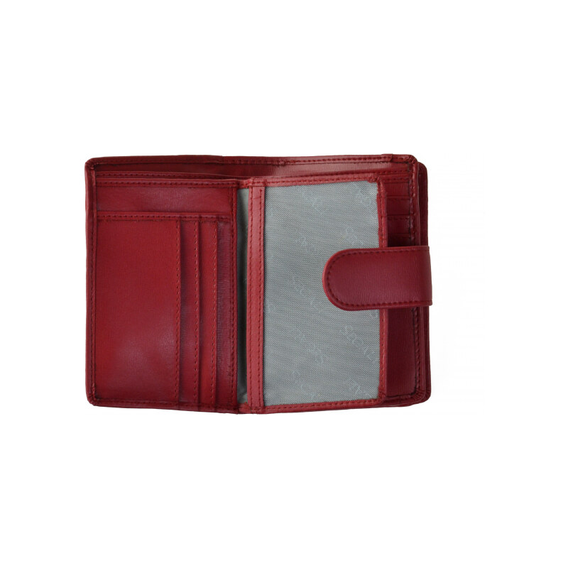 Dámská peněženka kožená SEGALI 50313102 červená