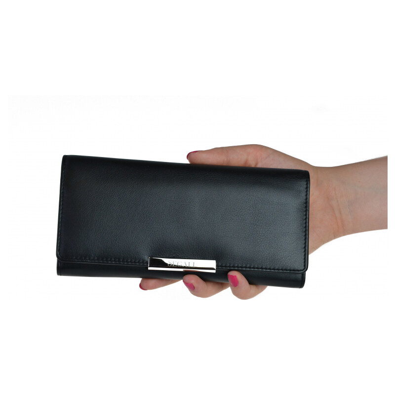 Dámská peněženka kožená SEGALI 7066 černá