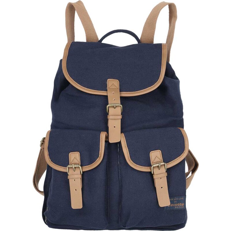 Travelite Hempline Clap Backpack Navy