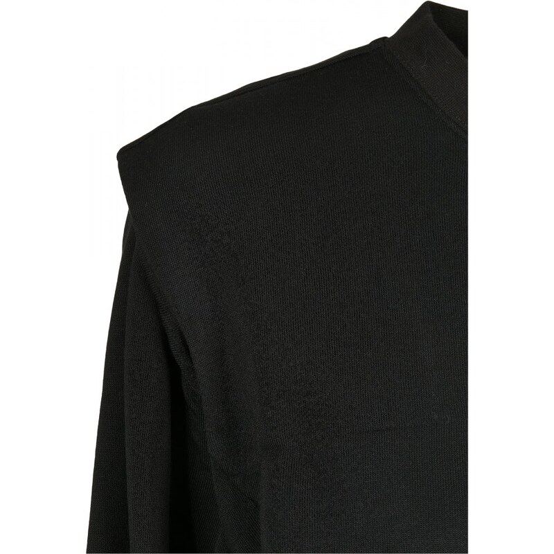 URBAN CLASSICS Ladies Padded Shoulder Modal Terry Crewneck