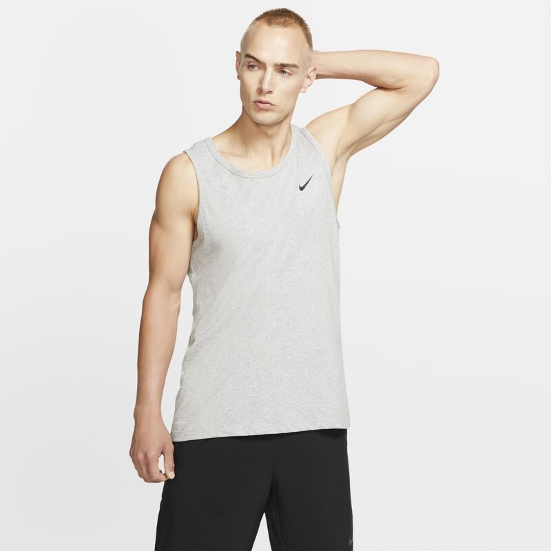 Nike Dri-FIT Train Tank DK GREY HEATHER/BLACK