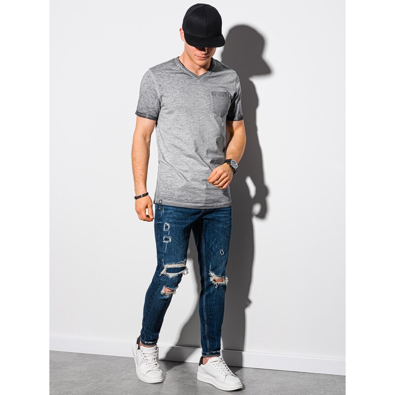 Ombre Clothing Men's plain t-shirt