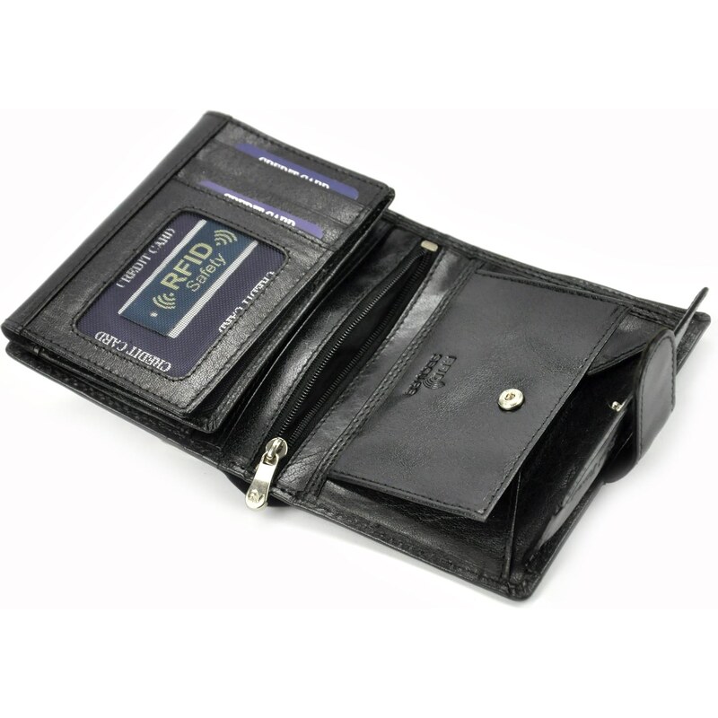 Pánská kožená peněženka Rovicky RV-7680272-9 hnědá