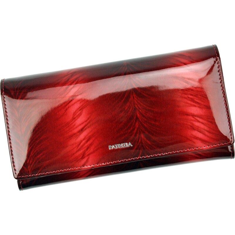Dámská kožená peněženka Patrizia FF-100 červená