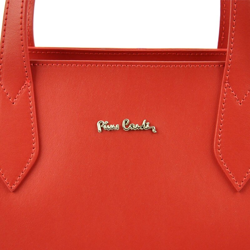Luxusní kožená kabelka Pierre Cardin FRZ 1736 šedá
