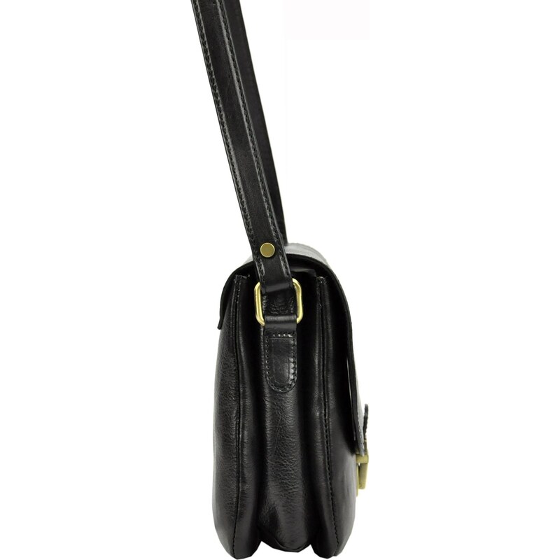 Luxusní kožená kabelka Pierre Cardin 4229 GNC hnědá