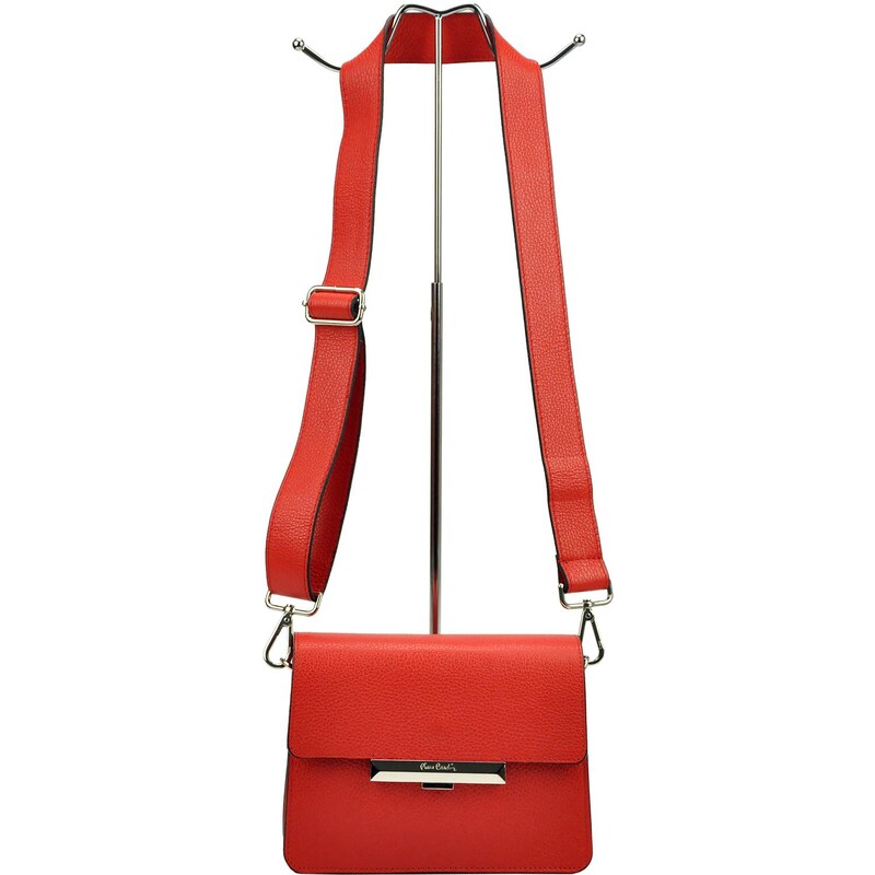 Kožená crossbody kabelka Pierre Cardin FRZ 1802 modrá