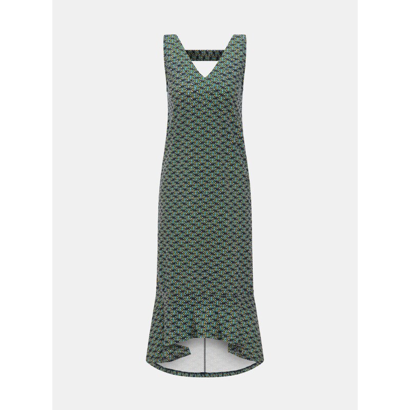 Zelené vzorované šaty Tranquillo - Dámské