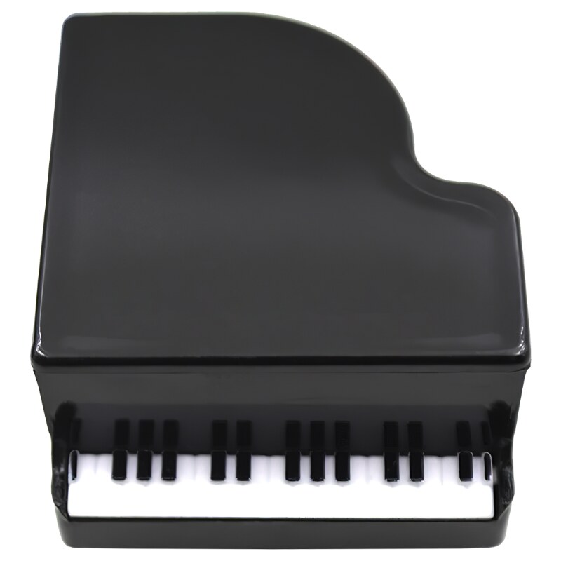Ořezávátko na tužky - Klavír - Černý - Širší klaviatura