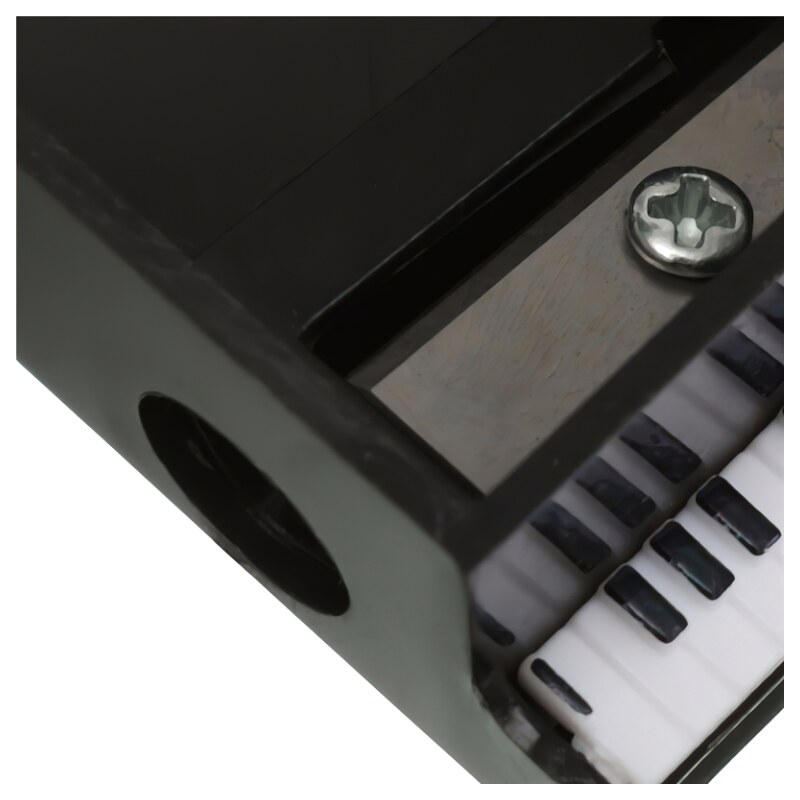 Ořezávátko na tužky - Klavír - Černý - Širší klaviatura