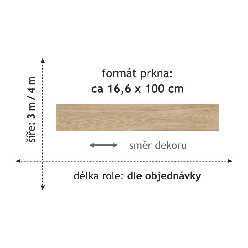 Tarkett PVC podlaha Duplex 1705 - Rozměr na míru cm