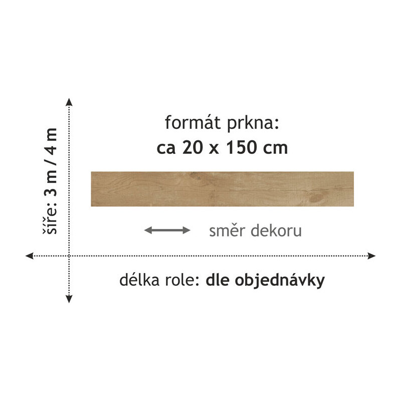 Tarkett PVC podlaha Duplex 1751 - Rozměr na míru cm