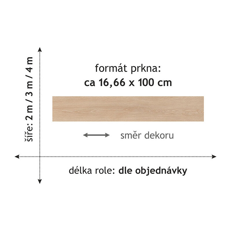 Tarkett PVC podlaha Duplex 1764 - Rozměr na míru cm