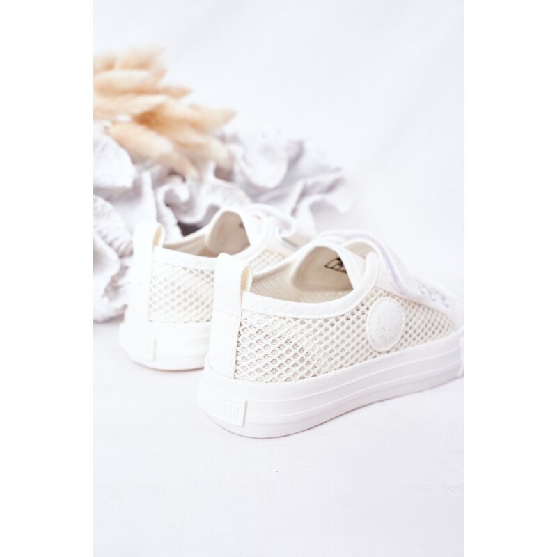 BIG STAR SHOES Children's Sneakers With Mesh BIG STAR HH374014 White