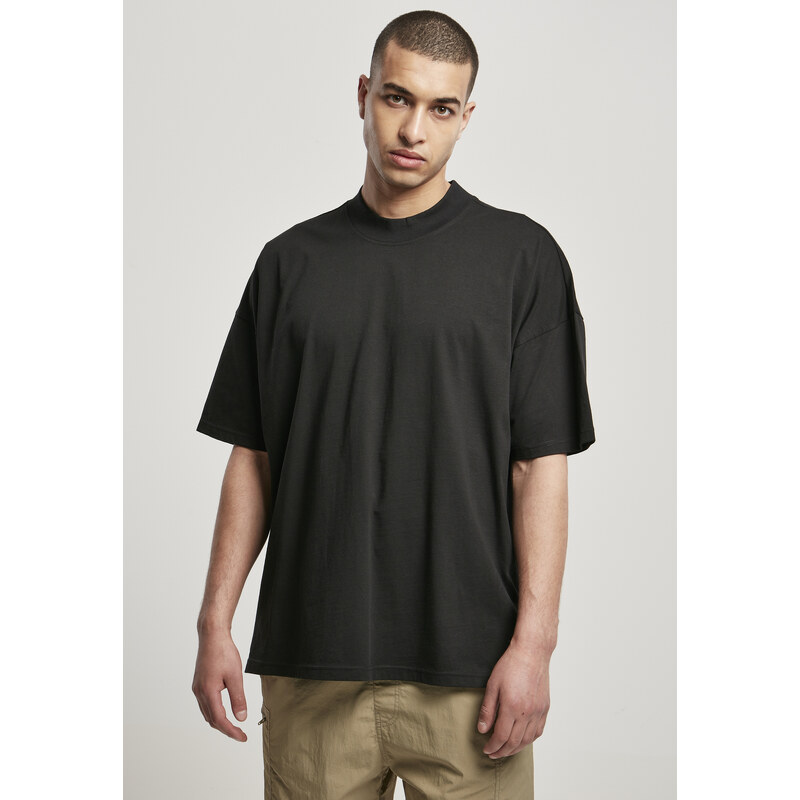 Urban Classics Oversized mock Neck Tee černé
