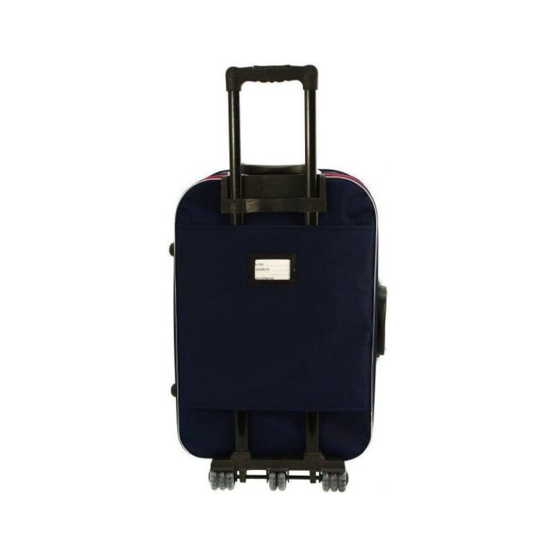 Cestovní kufr RGL 801 modrý/červený- střední