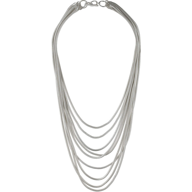 Topshop Snake Multi-Row Necklace
