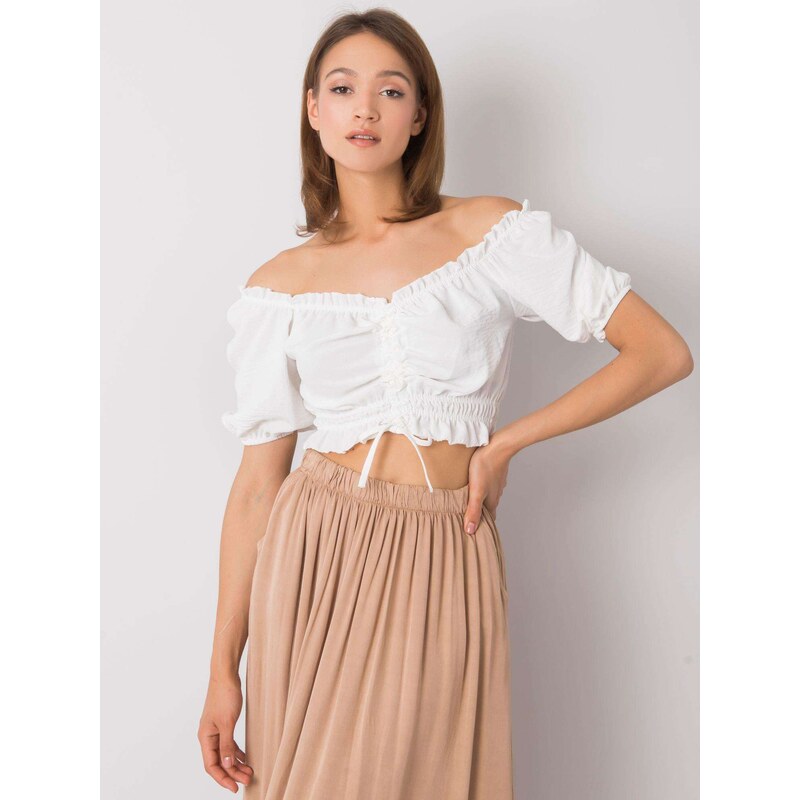 RUE PARIS Blouse-RO-BZ-2534.07-white 107006756
