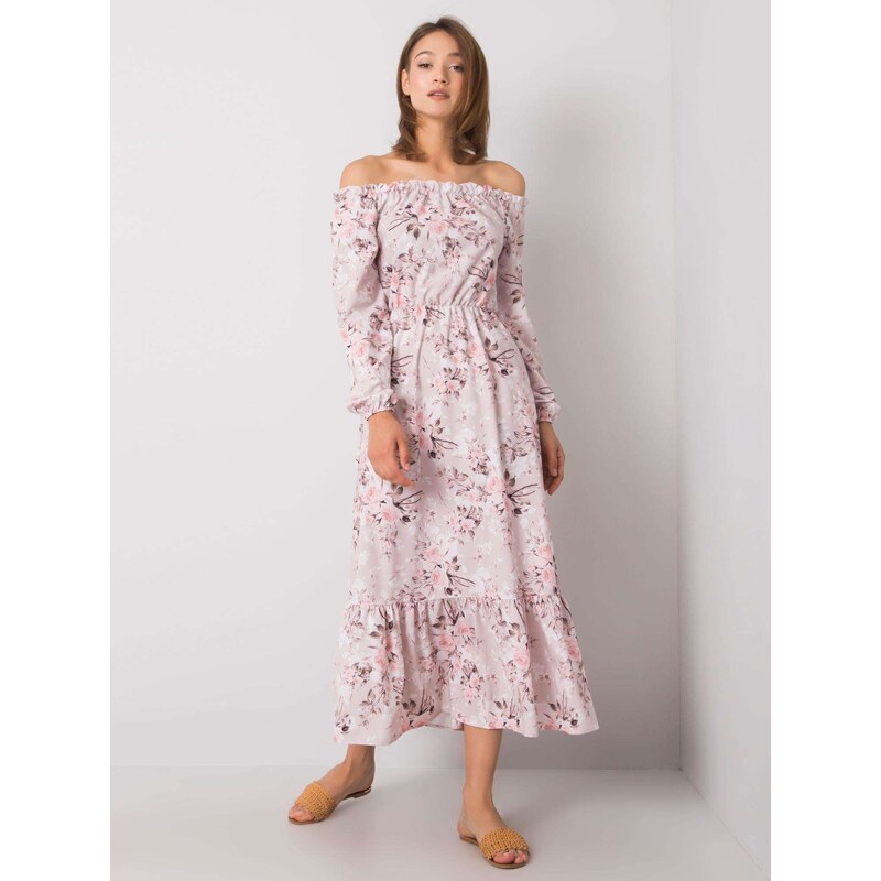 RUE PARIS Dress-WN-SK-840-2.34P-light pink