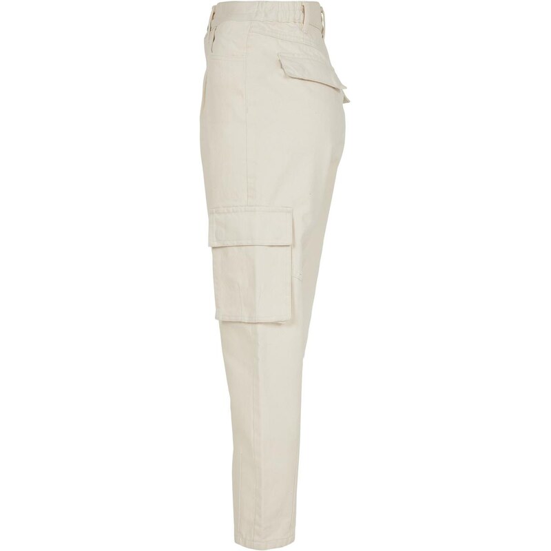 UC Ladies Dámské kalhoty Ballon Fit Cargo Twill whitesand