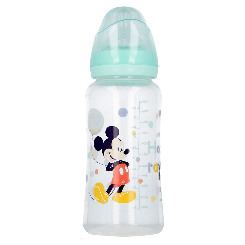 Kojenecká lahev s nastavitelným průtokem, 360ml, Stor, Mickey