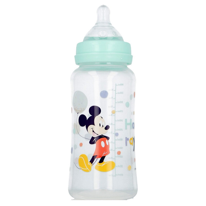 Kojenecká lahev s nastavitelným průtokem, 360ml, Stor, Mickey