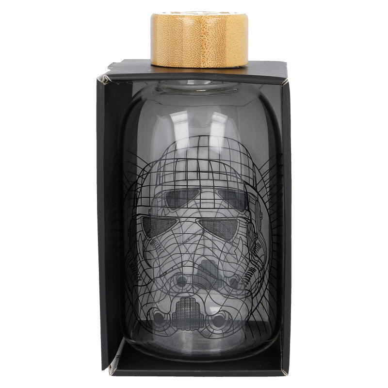 Skleněná lahev na vodu, 620ml, Stor, star wars