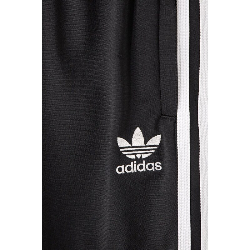 Dětské kalhoty adidas Originals GN8453 černá barva, s aplikací